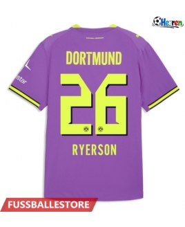Günstige Borussia Dortmund Julian Ryerson #26 3rd trikot 2026-27 Kurzarm